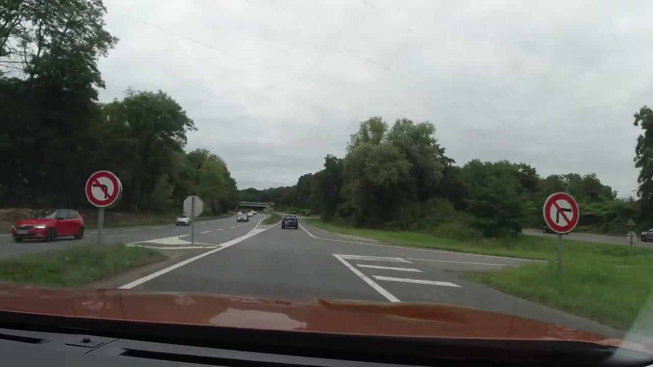 Massy - Thoiry (VBR-165 Driving in France)