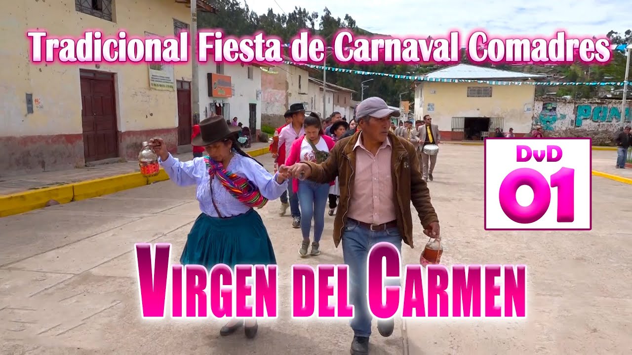 🎊✨Locroja - Churcampa - 2025 // Fiesta de Carnaval - Comadres // Virgen del Carmen // DVD 01