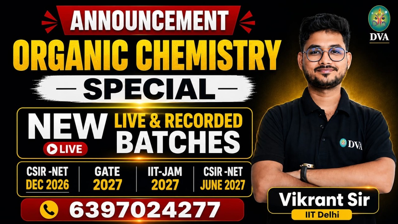 NEW LIVE  & RECORDED BATCHES ANNOUNCEMENTS | CSIR-NET DEC 2026 | GATE  & IIT-JAM 2027 |