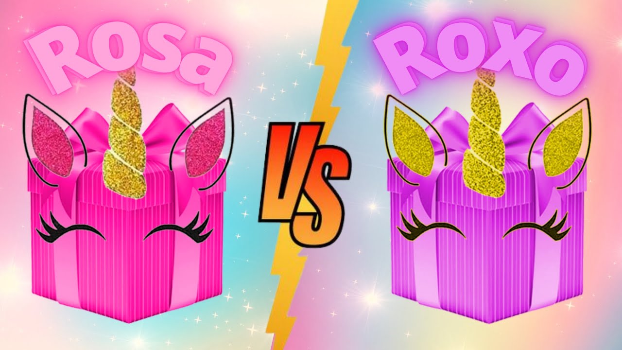 Escolha seu presente Rosa ou Roxo 🎁 Choose Your Gift Pink or Purple 🎁 #1