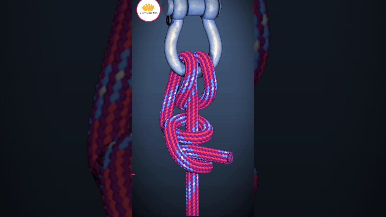 Backhand Hitch Knot #youtubeshorts #shorts