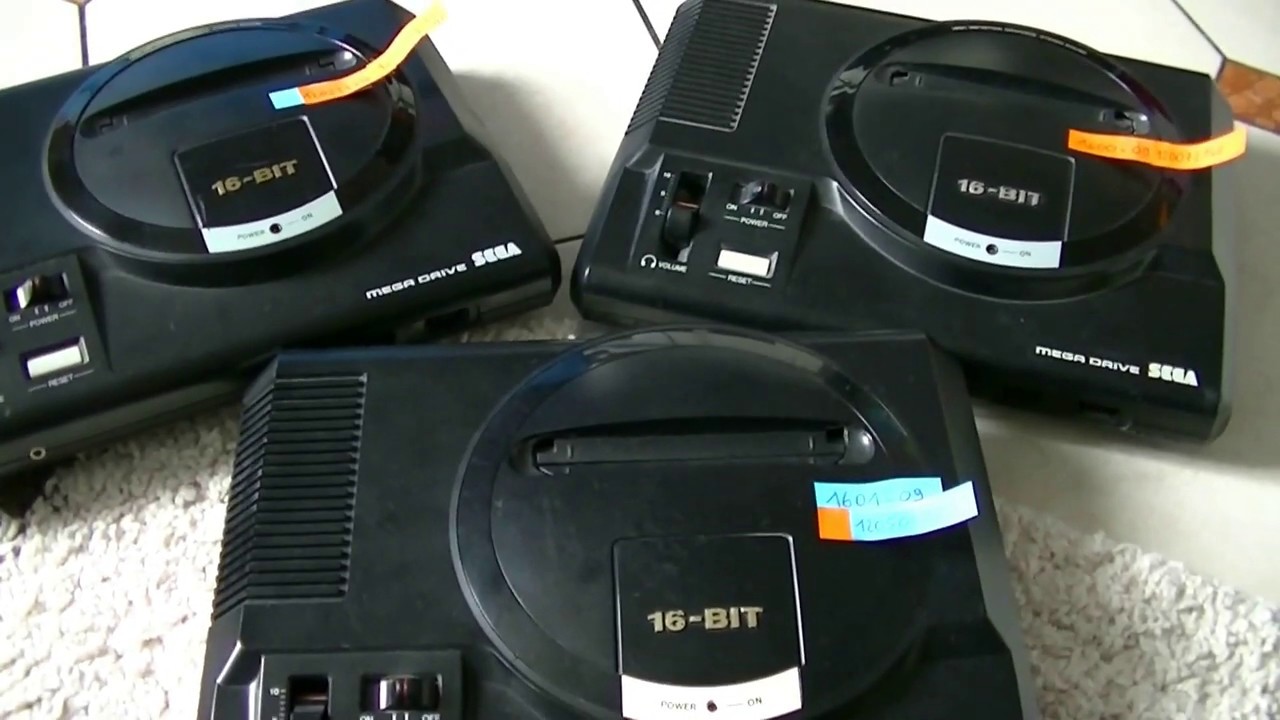 Megadrive Pal Differentes Versions