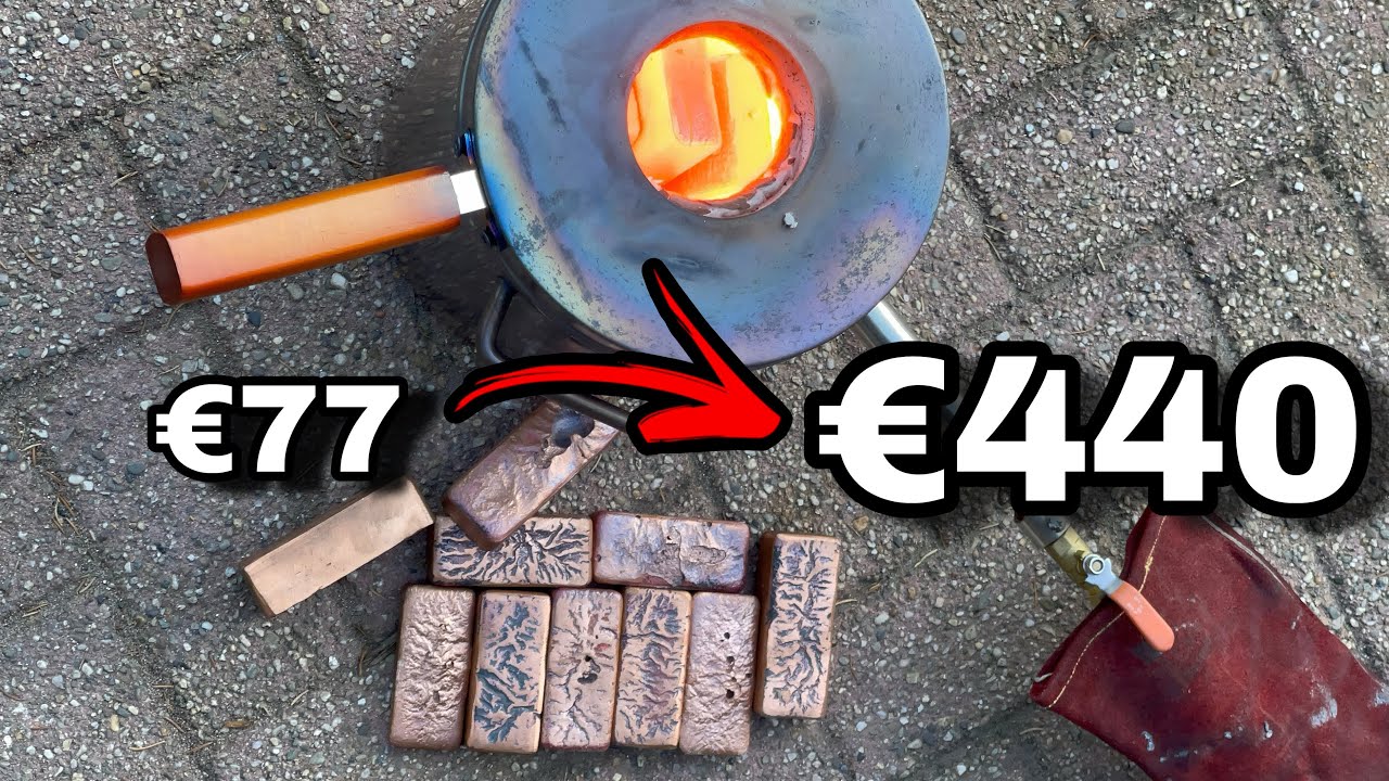 Can You Really Make Money Melting Scrap Copper?