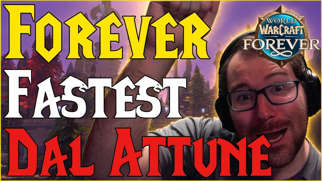 Самый быстрый путь к аттюну в Даларан для Орды в WoW Forever!