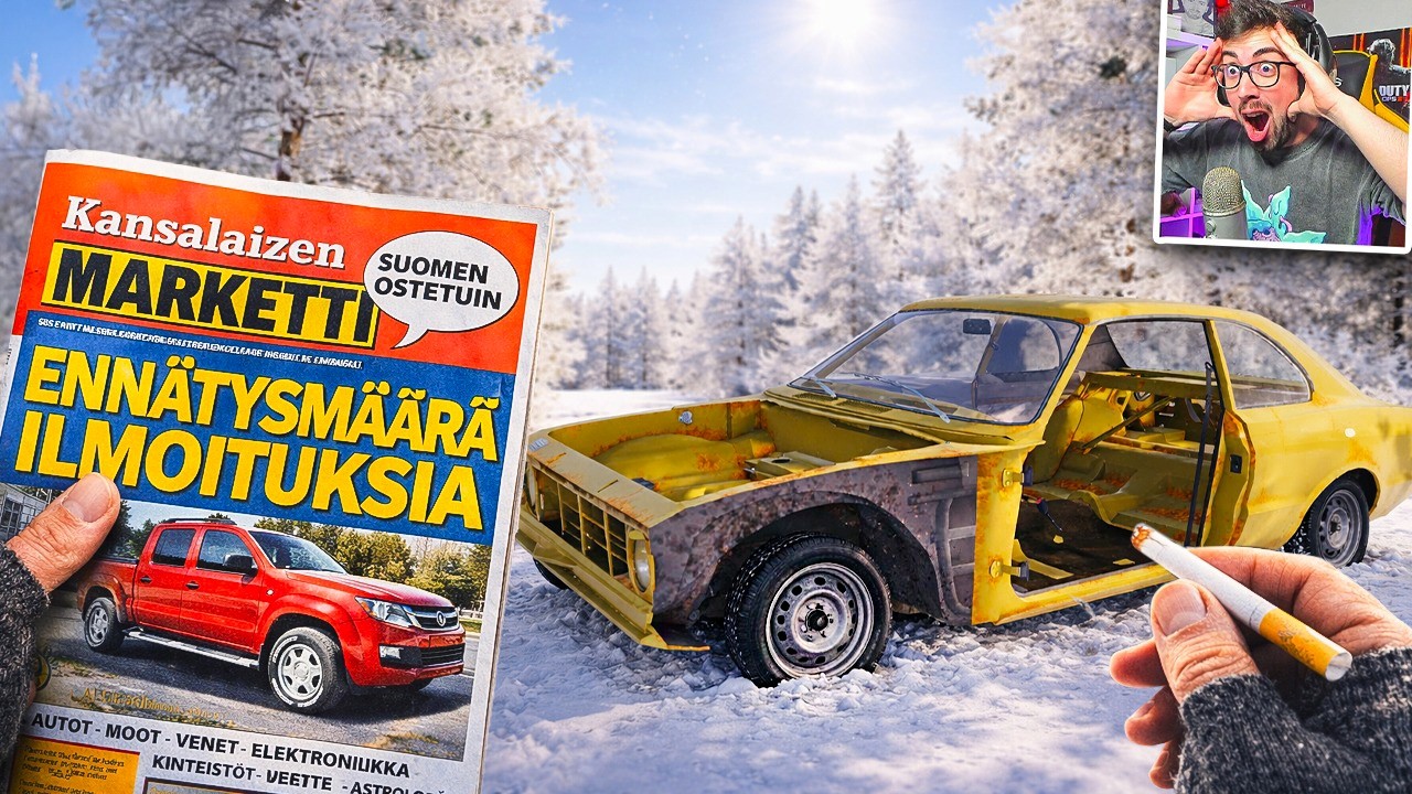 COMPRO LAS PRIMERAS PIEZAS PARA EL COCHE VIEJO 😍 | My Winter Car
