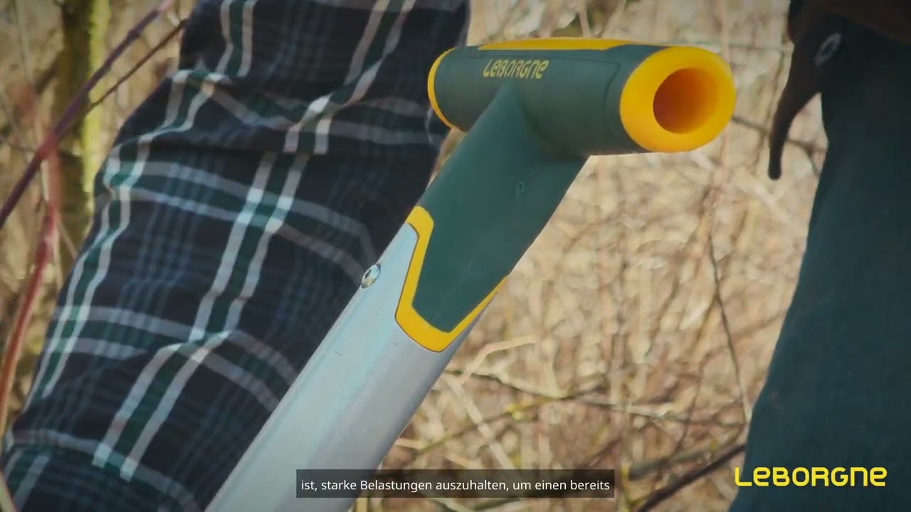 Outils de bêchage manche metalgrip DE - Leborgne