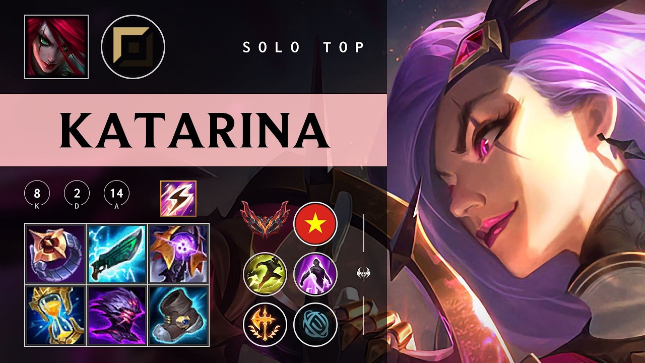 Katarina Top vs Corki - VN Grandmaster Patch 26.03