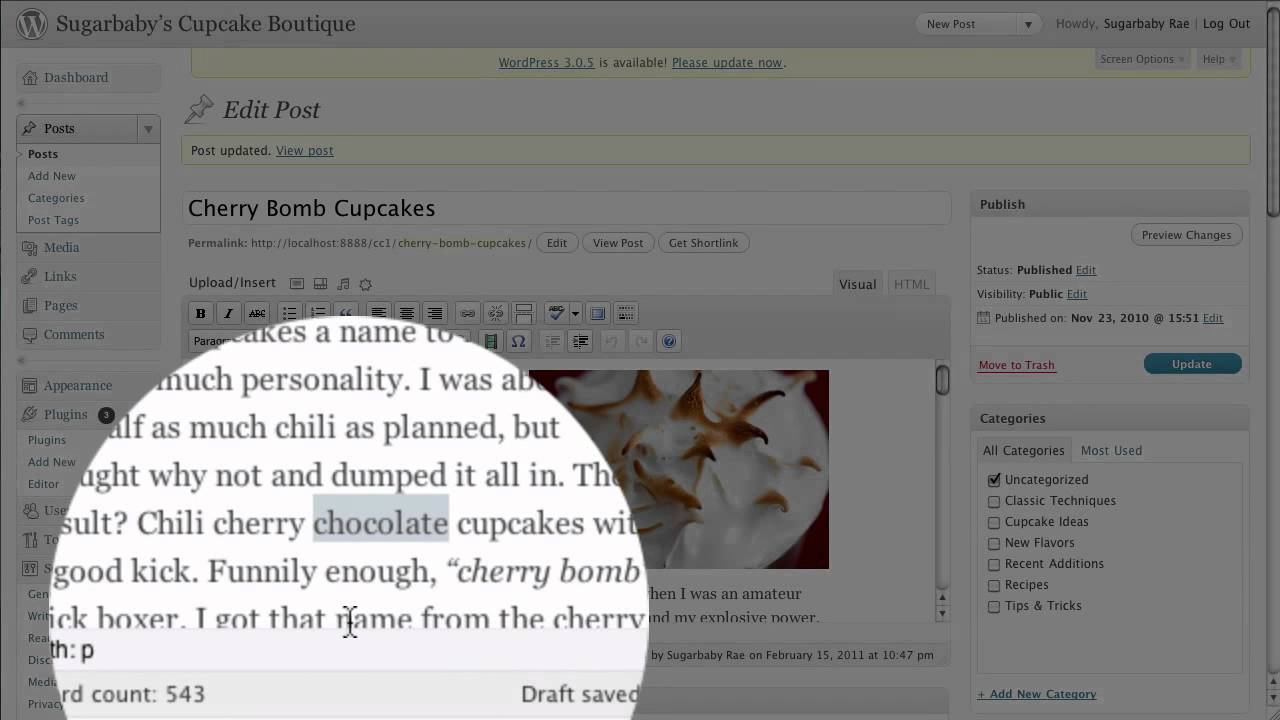 The anatomy of a search result