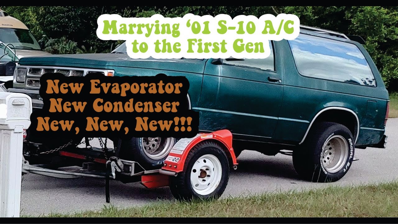 Replacing Gen 1 A/C Evaporator, Condenser, EZ Clip...  - Part 15 - 2nd Chance 1st Gen S10 Blazer.