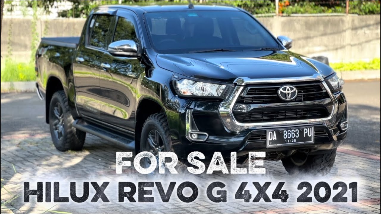 BLACK‼️ FOR SALE: HILUX REVO G 4x4 DC 2021