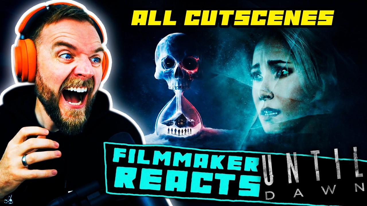FILMMAKER REACTS: UNTIL DAWN | [ALL CUTSCENES - PART 1!!] | A CINEMATIC HORROR!