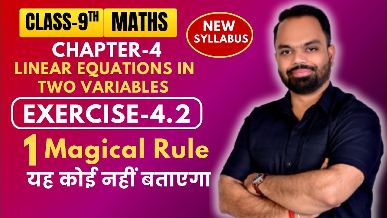 Exercise 4.2 class 9 Maths | Linear equations in two variables Class 9 maths