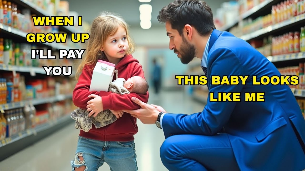 Poor Girl Asks Millionaire for Milk 'I Promise to Pay You When I Grow Up' He Then Surprises