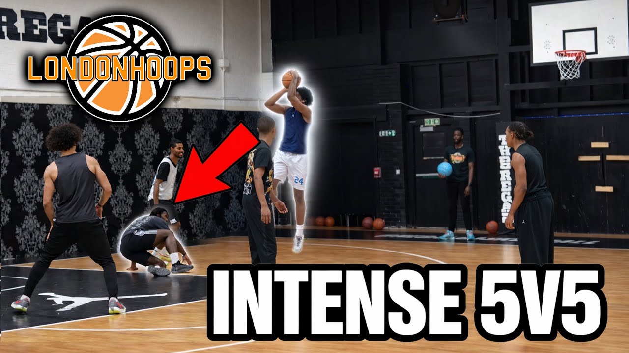 LondonHoops Invited Me To A 5v5 Run vs. TOP UK Creators - I LOCKED In!