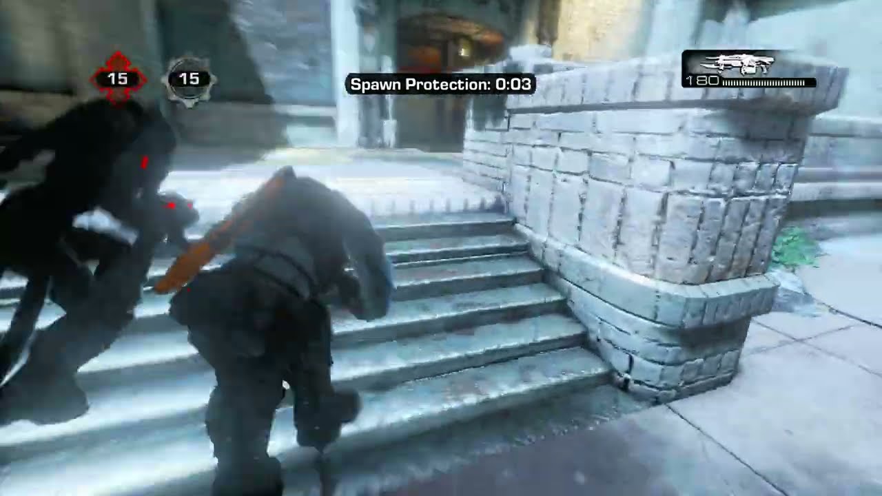 SOME HAMMERBURST SAWED AND RETRO - Gears Of War 3