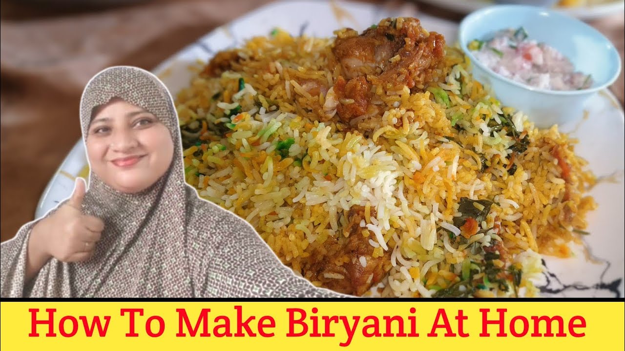 How To Make Biryani At Home 🇮🇳♥️ Rubina Food World