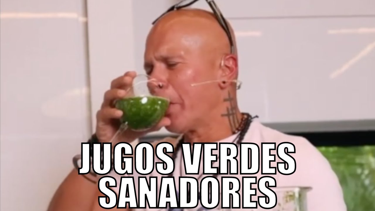 Jugos verdes para ADELGAZAR, DESINFLAMAR y DESINTOXICAR - Doctor Bayter