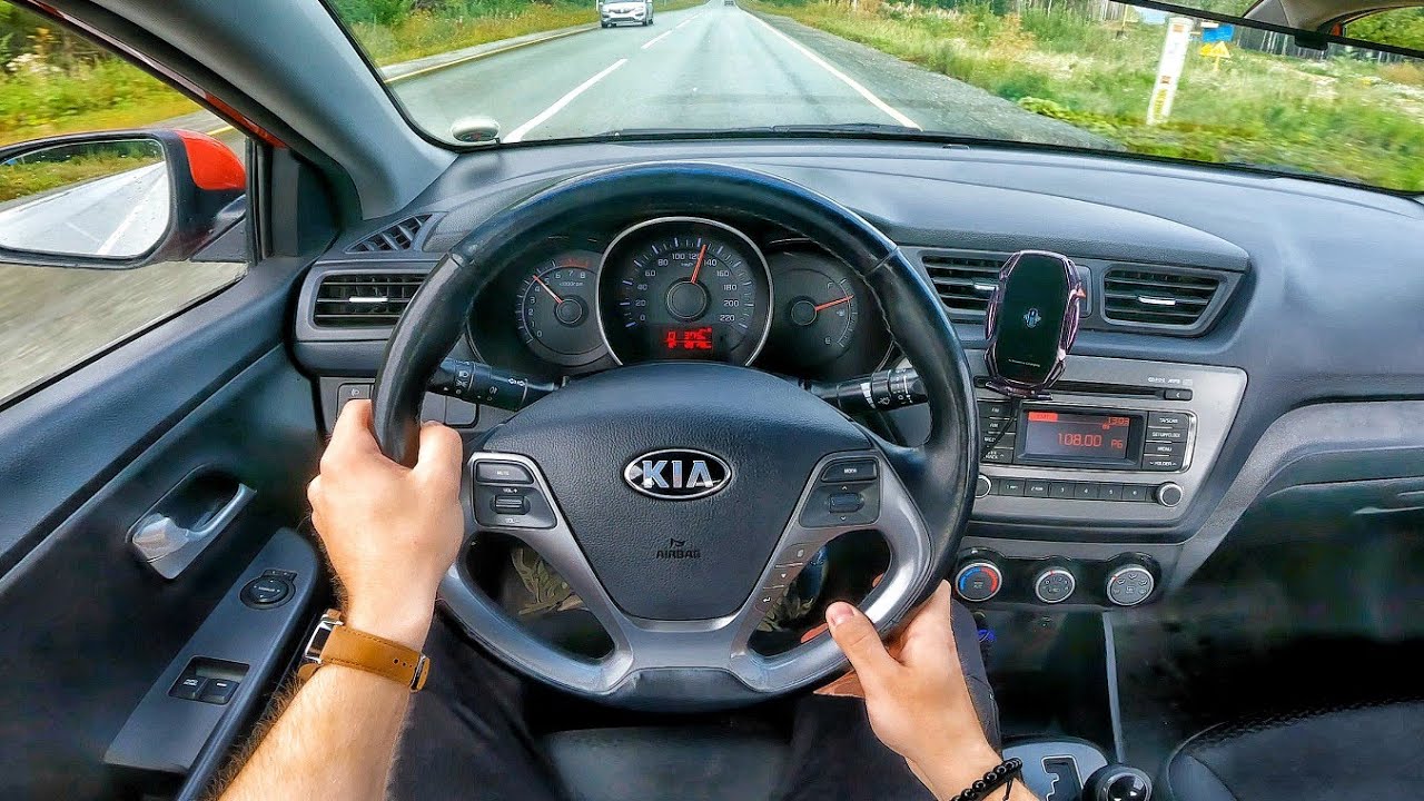 2015  KIA Rio (1.4 AT) - POV ТЕСТ-ДРАЙВ