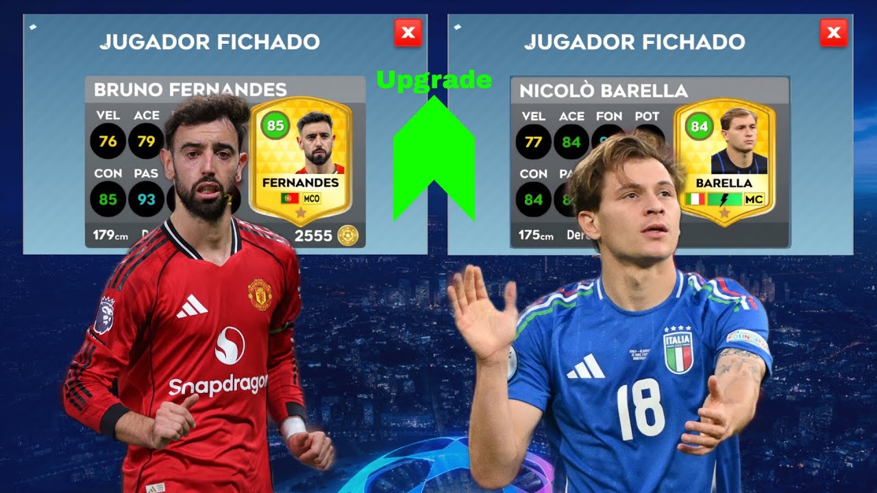 Mejorando a Bruno Fernandes y a Nicolò Barella / DLS 26