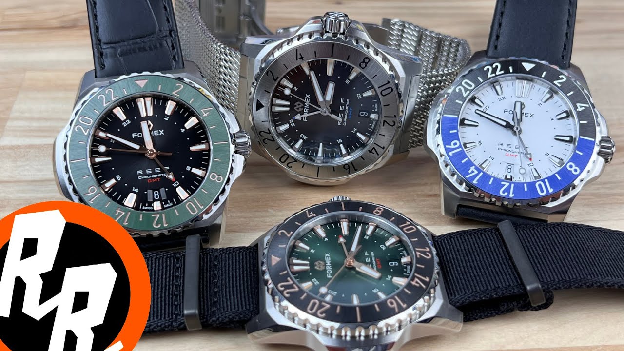 Formex Reef GMT **NEW** COSC with interchangeable bezels!
