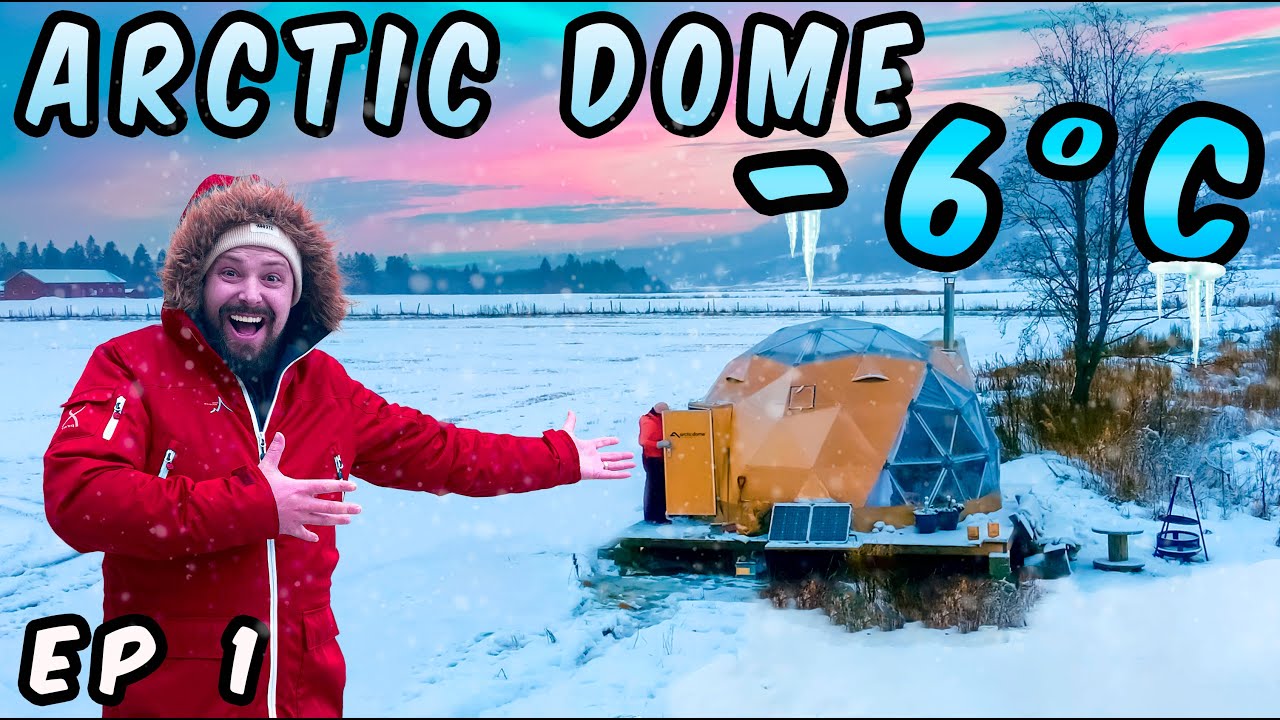 ARCTIC DOME TENT In -6°C in NORWAY ❄️🥶 Could You Handle It??