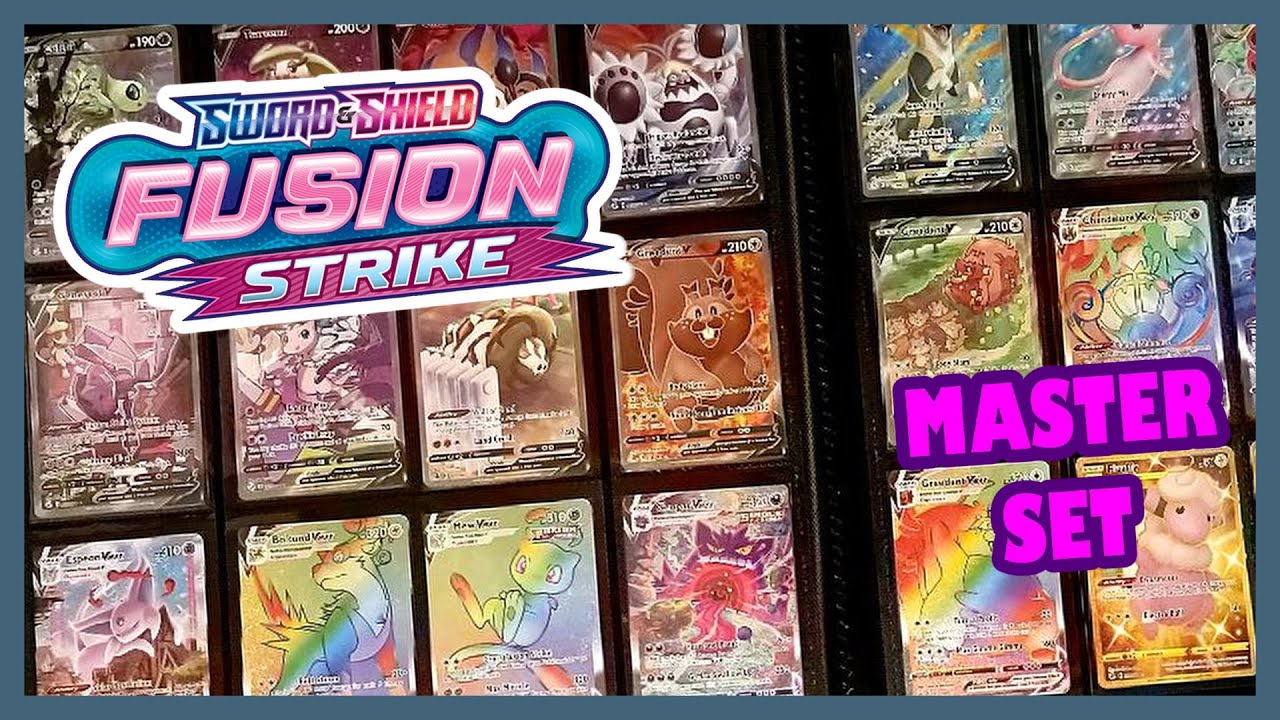 Pokemon Fusion Strike COMPLETE Master Set
