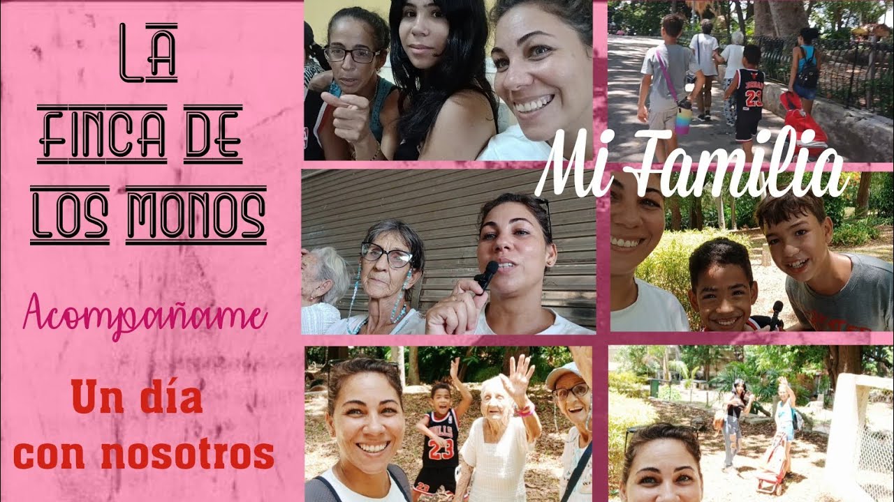 Cuba. Vlog Acompáñame a pasar un día en la Finca de los monos con mi familia. 