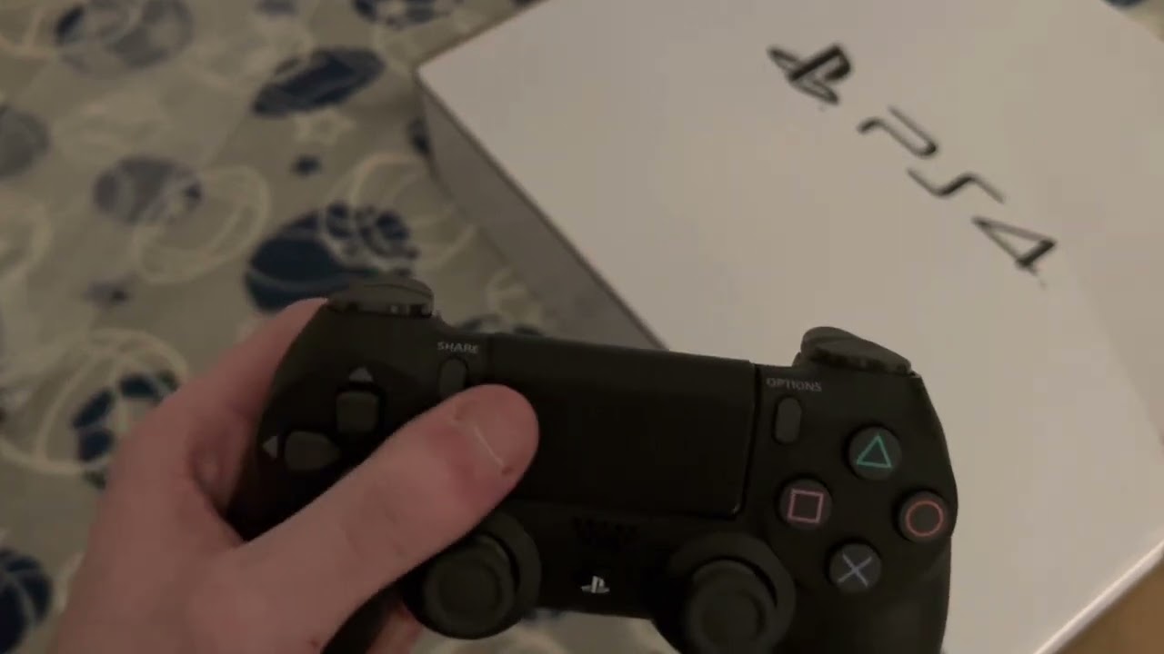 PS4 slim 1 TB unboxing