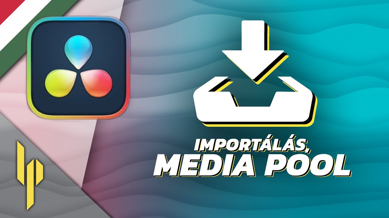 Import&aacute;l&aacute;s, Media Pool | DaVinci Resolve 17 Magyarul
