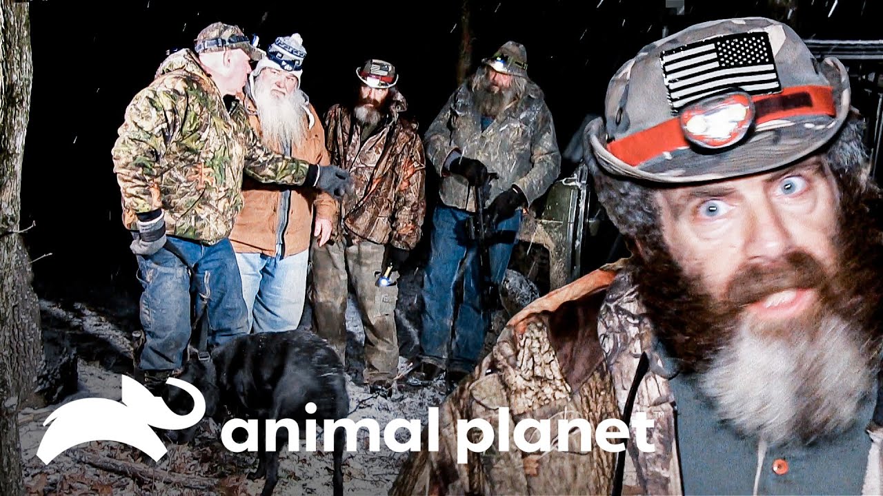 Equipe usa uma câmera térmica para capturar criatura | Monstros da Montanha | Animal Planet Brasil