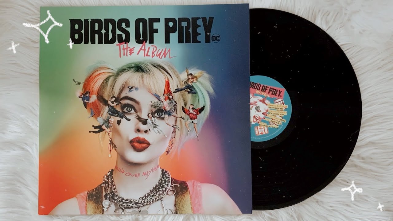 birds of prey soundtrack (vinyl unboxing)