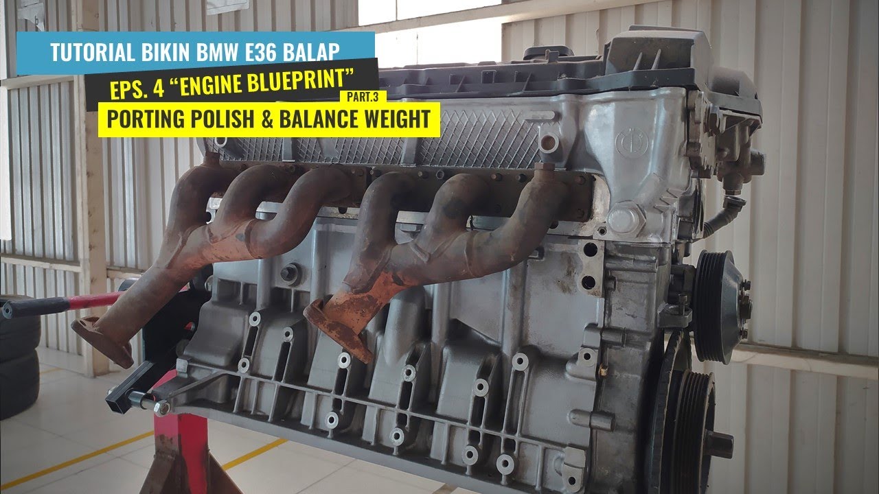 LIFE OF MECHANIC: Eps 4. Engine BluePrint Part 3, PORTING POLISH & BALANCE WEIGHT