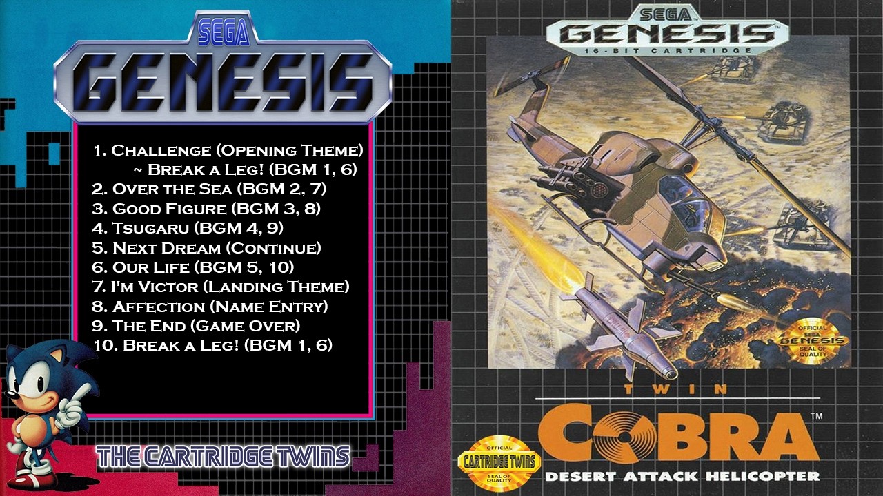 Twin Cobra - Sega Genesis OST