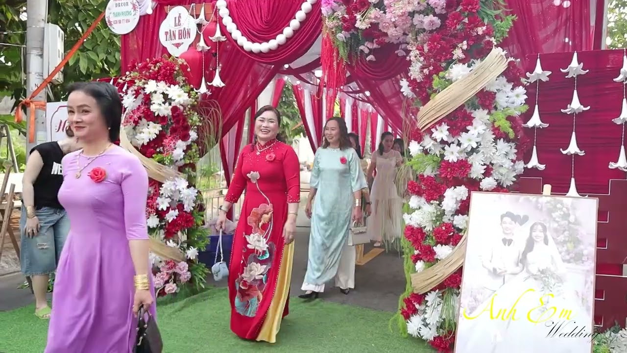 ANH EM WEDDING Lễ Tân Hôn '' Chánh Hiệu & Tường Vy Ngày 08-02 Năm 2026