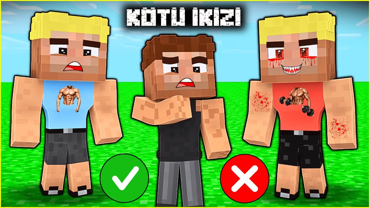 KASLI EFEKAN'IN KÖTÜ İKİZİ! 😱 - Minecraft