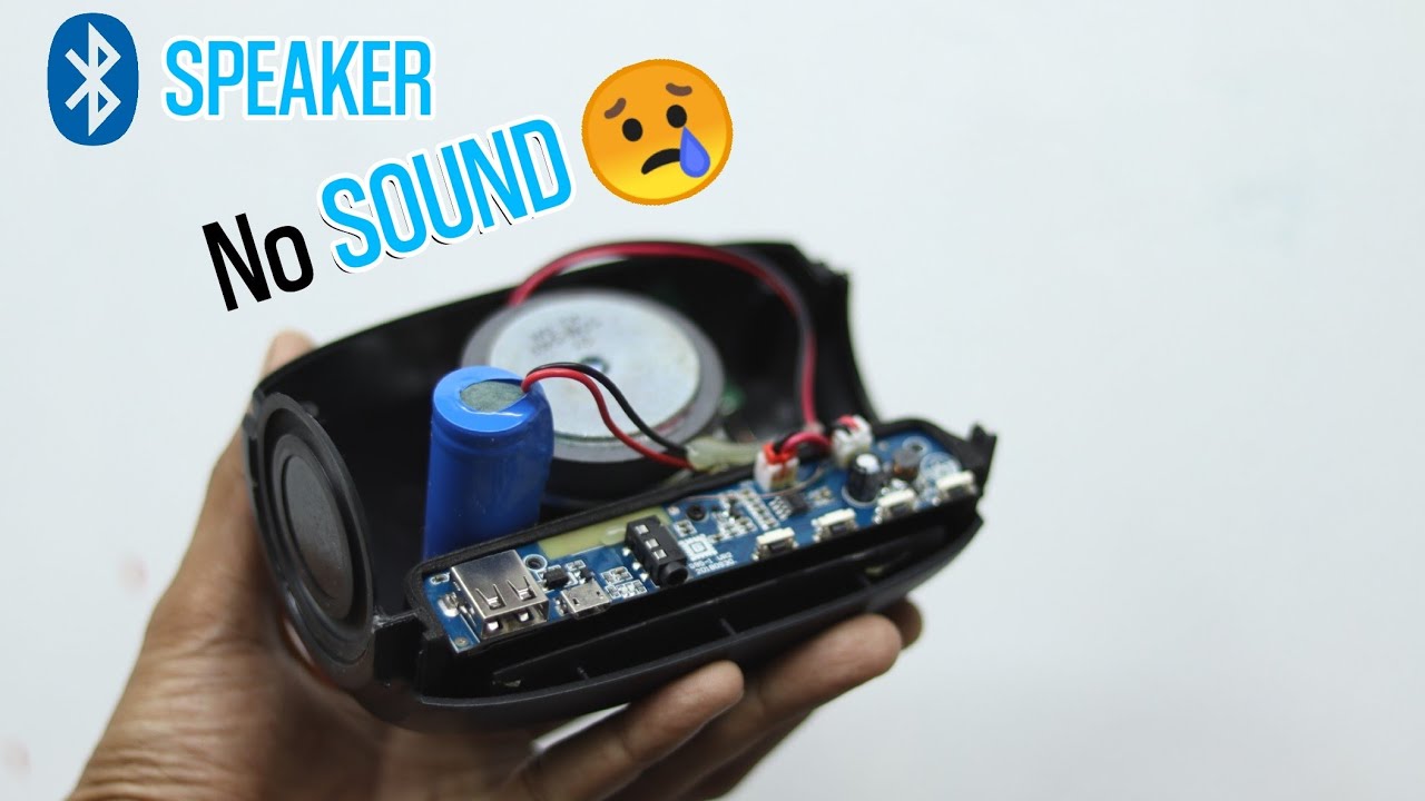 Bluetooth Speaker മിണ്ടുന്നില്ല😢 - No SOUND🔇 from BLUETOOTH SPEAKER [REPAIR] / TechXpoz
