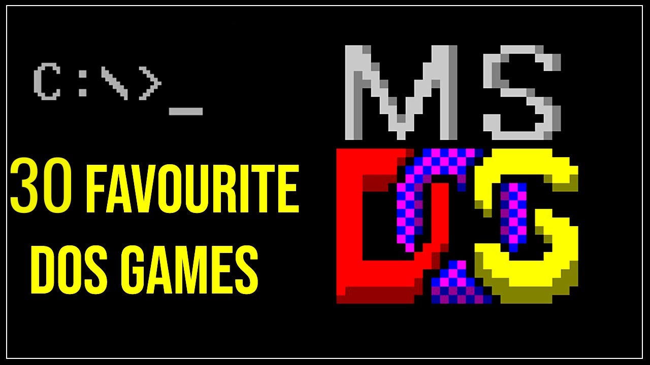 30 любимых игр для MS-DOS | 30 незабываемых игр для MS-DOS!!!