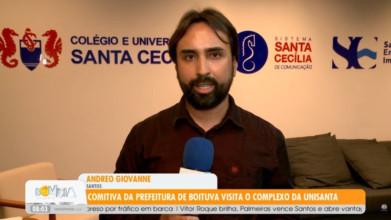 Comitiva da Prefeitura de Boituva visita o Complexo Unisanta