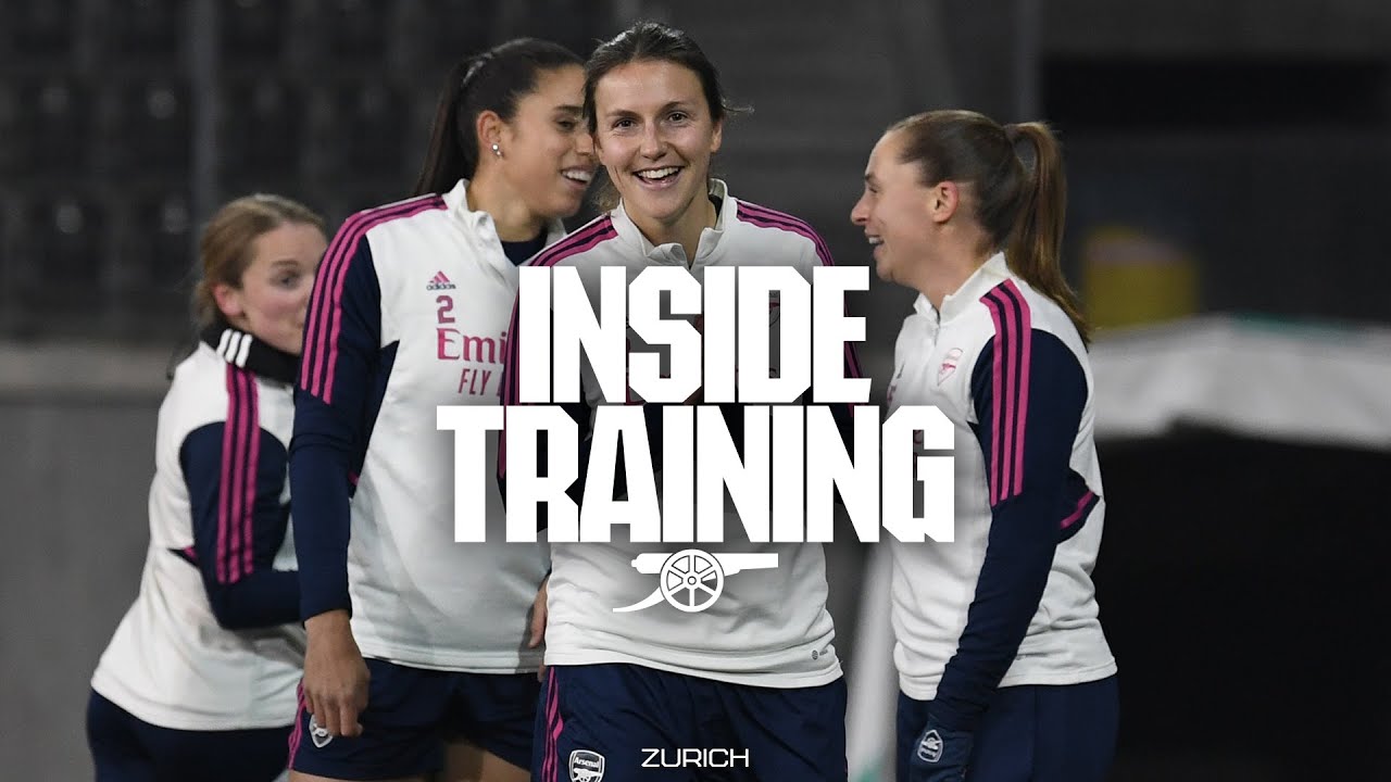 INSIDE TRAINING | Arsenal prepare for Champions League clash with FC Zurich