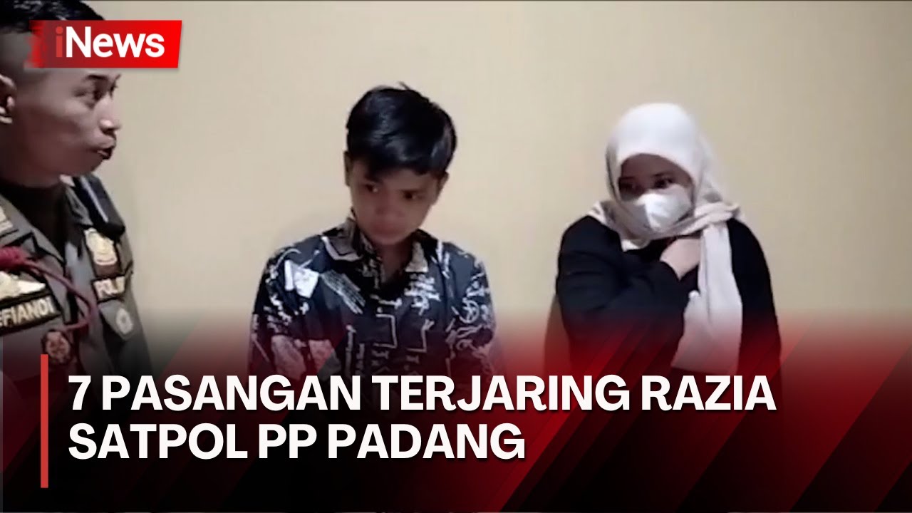 Razia Satpol PP, 7 Pasangan Muda-mudi Terjaring di Penginapan Kota Padang