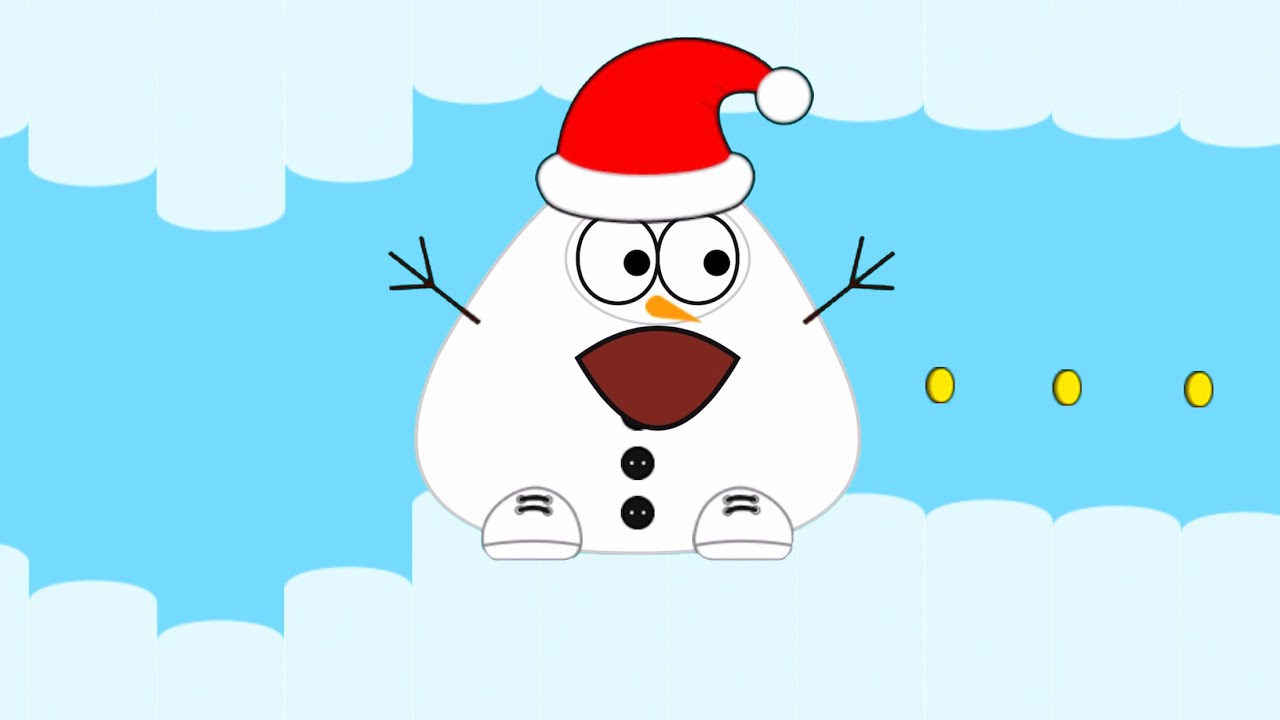 POU DE NEVE VOANDO PRA NÃO DERRETER | Pou Vlogs