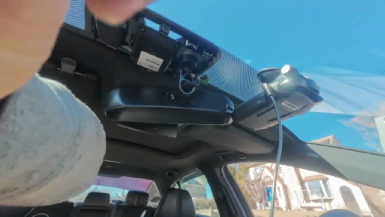 Radar detector mirror tap installation guide in an Acura TLX