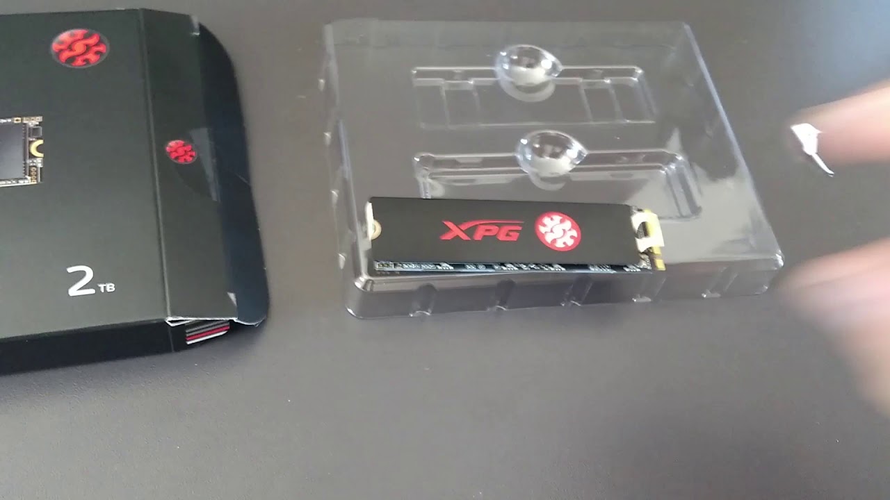 Unboxing review M.2 Adata SX8100 Comparativo SSD velocidade