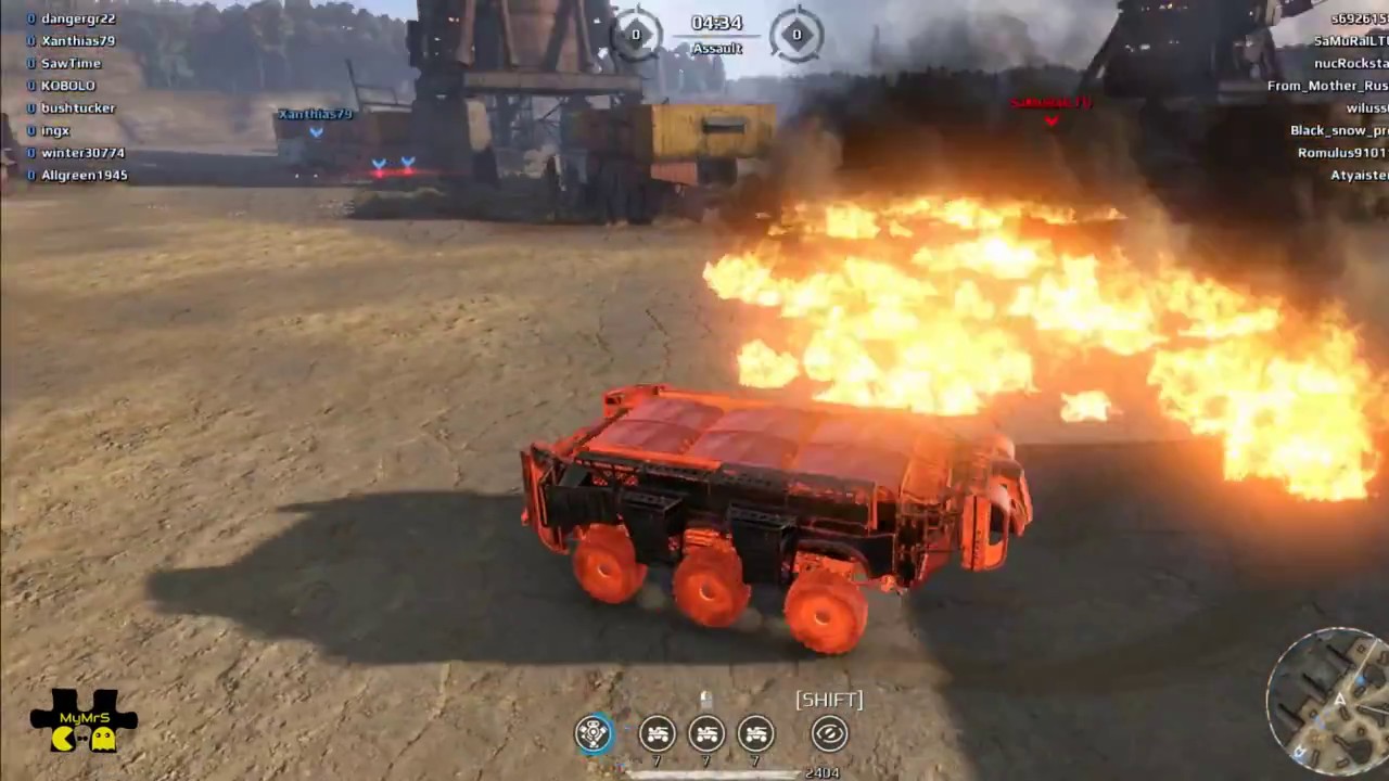 Crossout Fuze Drone Build