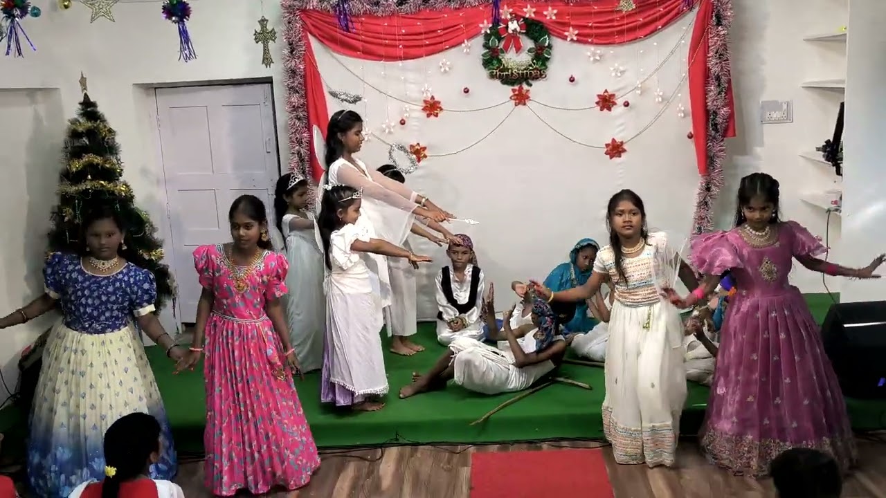 2025 Christmas celebrations video Calvary church Siddipet 