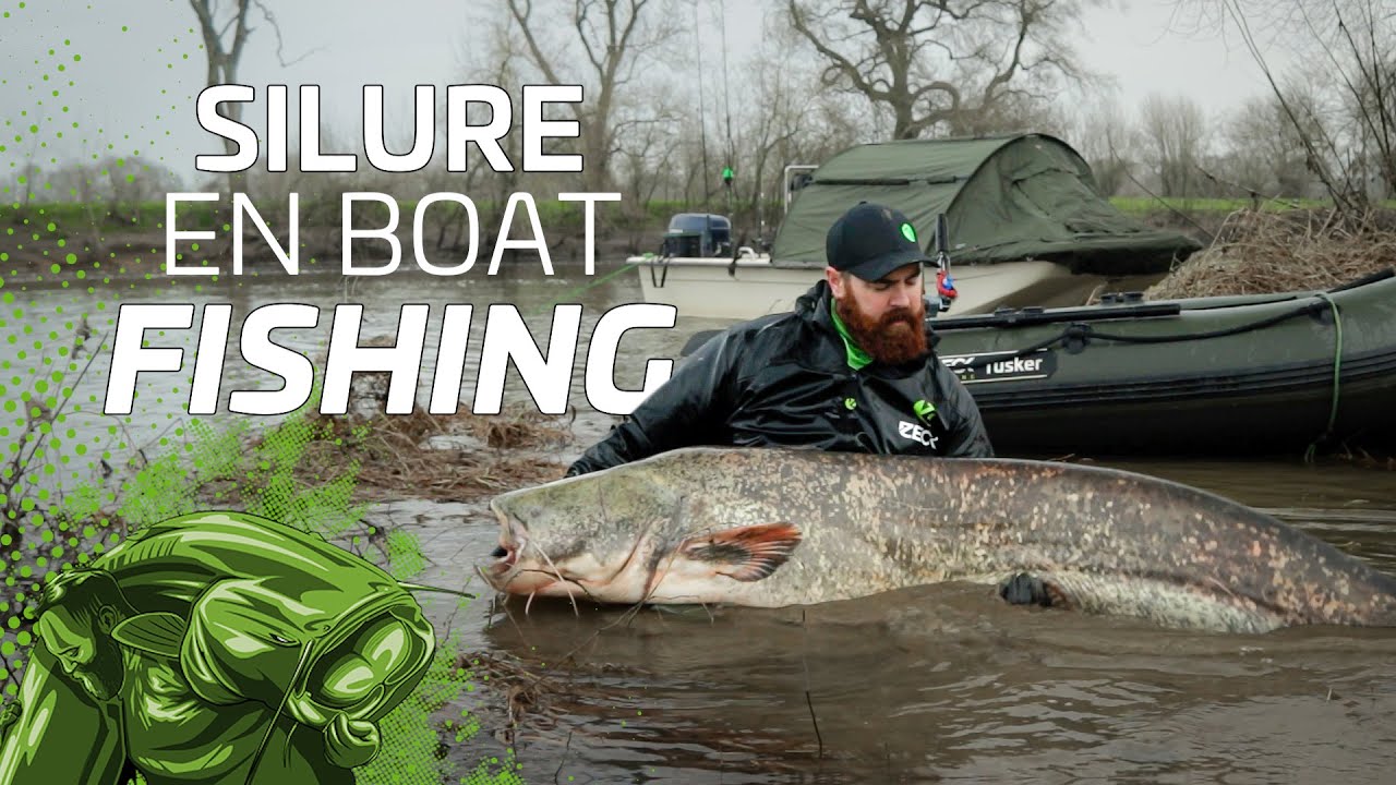 SILURE en BOAT FISHING | l'avantage de pouvoir pêcher n'importe quel poste