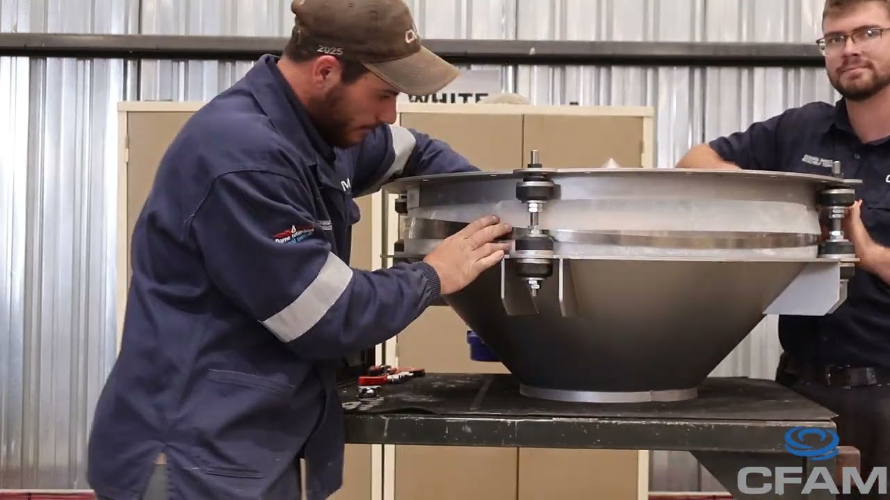 CFAM - Assembling and testing a vibrating bin activator
