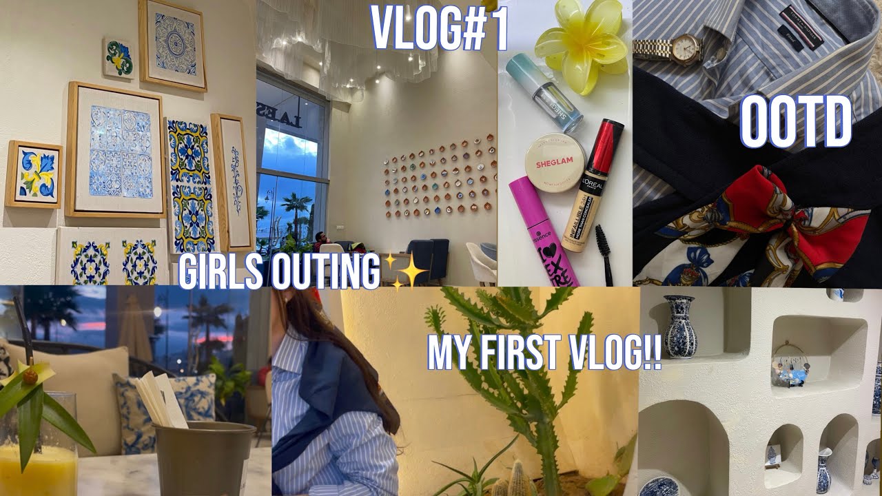 Vlog 1✨| Girls Outing🎀| Prepare with me💅🏻| Let's choose Outfit today👗| طلعة بنات🪞|أول ڤلوق في قناتي📷
