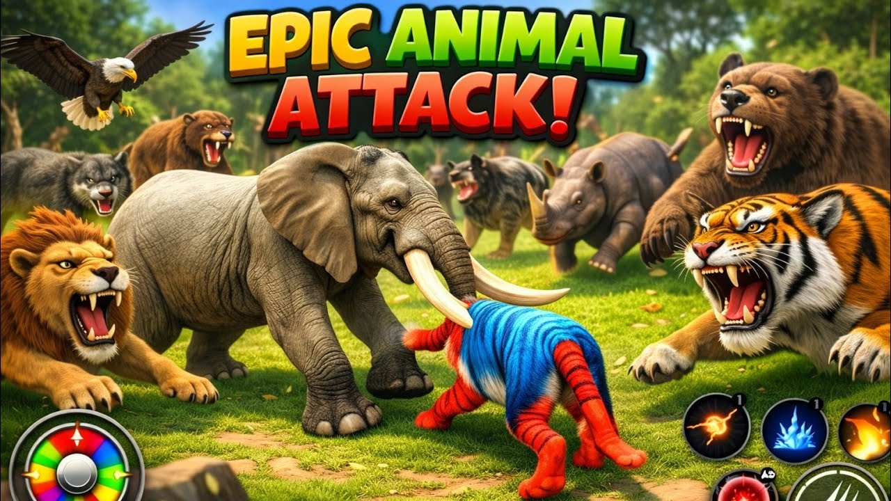 I Am Tiger Simulator 🐅 | Jungle Ka Sabse Khatarnak Tiger 😱 | Real Tiger Gameplay || Manjay Gaming yt