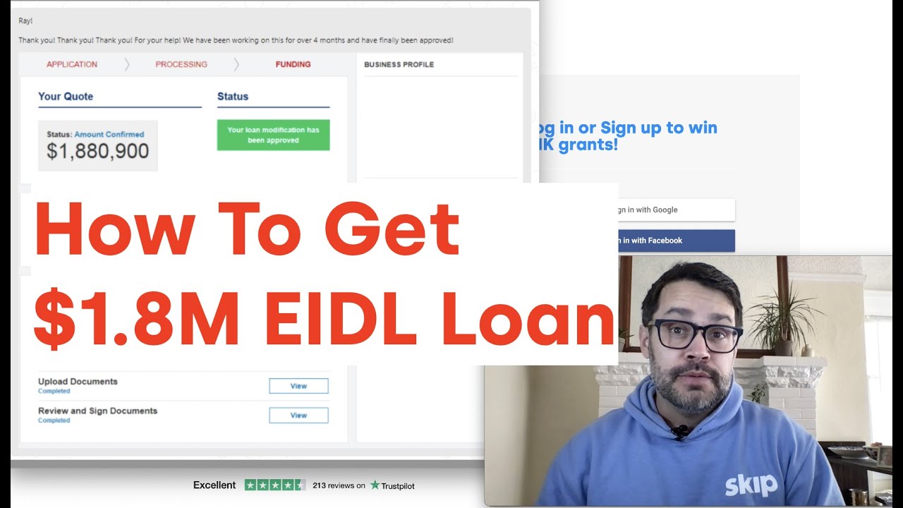 How To Get $1.8M EIDL Loan (And Why Now with Inflation Report)